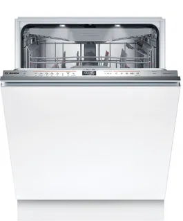 Masina de spalat vase incorporabila Bosch SMV6ECX10E, 14 seturi, 8 programe, 60 cm, Time Light, EfficientDry si Heat Exchanger, Home Connect, Clasa A