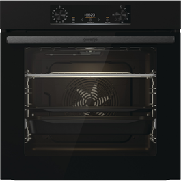 Cuptor incorporabil Gorenje BOS6737E06B, AquaClean, autocuratare hidrolitica, 77L, clasa energetica A, negru