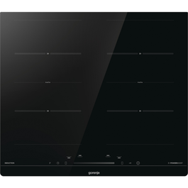 Plita incorporabila cu inductie, Gorenje ISC646BSC, 4 zone de gatit, SliderTouch, 60 cm, Negru