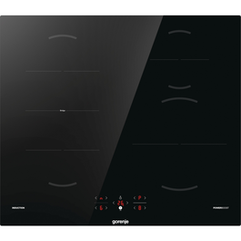 Plita cu inductie Gorenje GI6421BSC, 4 zone de gatit, TouchControl, Time-Assist, Stop&Go, StayWarm, Cu margine lustruita, Negru