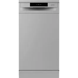 Masina de spalat vase Gorenje GS520E15S, de sine statatoare, 9 locuri, 45 cm, 5 programe, clasa energetica E, Gri