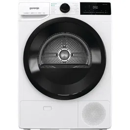 Uscator cu pompa de caldura Gorenje DNA83, 8 kg, 16 programe, TwinAir, clasa energetica A++, alb