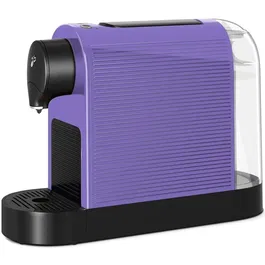 Espressor Tchibo Cafissimo Pure Plus 681009, 1250 W, 800 ml, 15 bari, Espresso, Caffe Crema, Cafea Lunga, sertar capsule, violet
