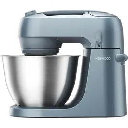 Robot de bucatarie Kenwood Go KZM35.000GY, 800W, vas inox 4L, 6 trepte viteza + Turbo, 3 accesorii patiserie, lingura masurare, albastru