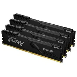 Memorie Kingston FURY Beast, 128GB DDR4, 3200MHz CL16, Quad Channel Kit