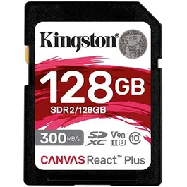 Card de memorie, Kingston, 128 GB, Clasa 10, UHS-II U3, Multicolor