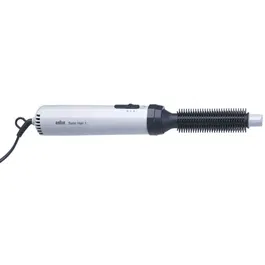 Perie cu aer cald Braun Satin-Hair 1 AS 110, 200 W, 2 Trepte, Perie 18 mm, Negru
