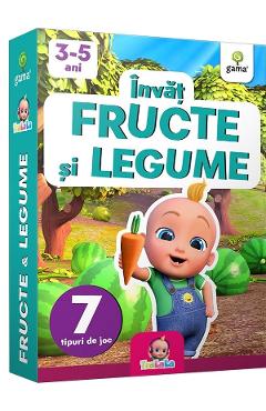 Invat fructe si legume 3-5 ani