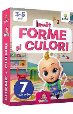 Invat forme si culori 3-5 ani