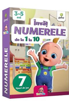 Invat numerele de la 1 la 10 (3-5 ani)