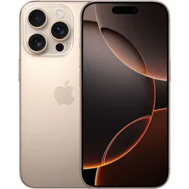 Telefon mobil Apple iPhone 16 Pro, 512GB, 5G, Desert Titanium