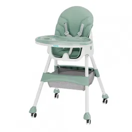 Scaun de masa 2 in 1, pliabil, verde