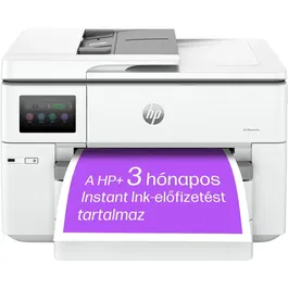 Imprimanta multifunctionala cu jet de cerneala HP OfficeJet Pro 9730e WF, color, A4, ADF, Wi-Fi, HP+, Alb