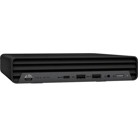 Sistem Desktop PC HP Pro Mini 400 G9 cu procesor Intel® Core™ i7-13700T pana la 4.9GHz, 16GB DDR4, 512GB SSD, Intel® UHD Graphics 770, Windows 11 Pro, Black