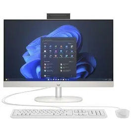 Sistem All-in-One HP ProOne 240 G10 cu procesor Intel® Core™ i3-N300 pana la 3.8GHz, 23.8, Full HD, IPS, 8GB DDR4, 256GB SSD, Intel® UHD Graphics, Free DOS, White