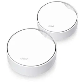 Sistem Mesh Wi-Fi TP-Link Deco X50-PoE(2-pack), Dual-Band, Wi-Fi 6, AX3000, Seamless Roaming, Antivirus, Control Parental si Control Vocal, cu acoperire completa pentru casa