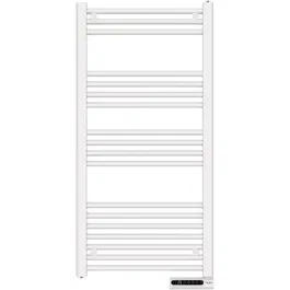 Calorifer de baie Tesy TH 01 750 W, 750 W, montaj pe perete, termostat electronic, functii Confort / Eco / Anti-inghet, touch control, alb