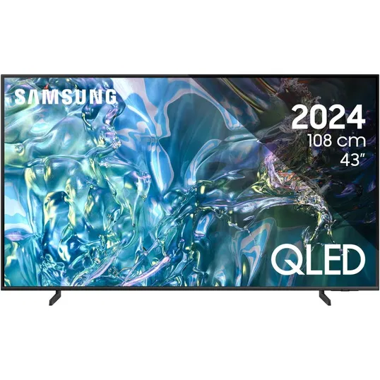 Televizor QLED Samsung 43Q60D, 108 cm, Smart, 4K Ultra HD, Clasa F (Model 2024)