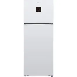 Frigider cu doua usi Tesla RD4650FTE, 465 L, H 185cm, Clasa E, Total No Frost, Display extern, Alb