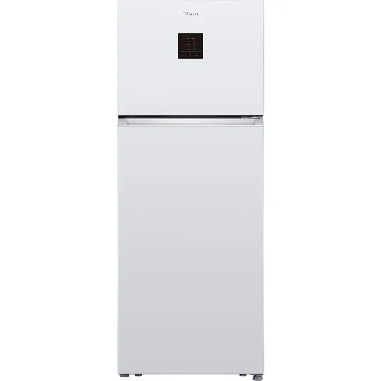 Frigider cu doua usi Tesla RD4650FTE, 465 L, H 185cm, Clasa E, Total No Frost, Display extern, Alb
