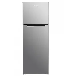 Frigider cu 2 usi Samus SX464E, 304 L, Clasa Energetica E, Dezghetare automata frigider, Termostat reglabil, H 172 cm, Inox