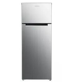 Frigider cu 2 usi Samus SX284E, 206 L, Clasa energetica E, Termostat Reglabil, H 143 cm, Inox/Argintiu