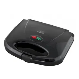 Sandwich-Maker TKT002K, 700 W, Tehnologie Suprafata Antiaderenta, Indicator LED, Picioare Antialunecare, Carcasa Termoizolanta, Design Modern, Negru