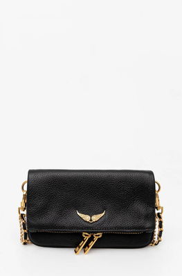 ZADIG&VOLTAIRE Poseta Piele Culoarea Negru, LWBA00005