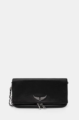 ZADIG&VOLTAIRE Poseta De Piele Culoarea Negru, LWBA00001