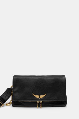 ZADIG&VOLTAIRE Poseta De Piele Culoarea Negru, LWBA00008