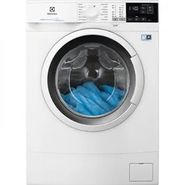 Masina de spalat rufe slim Electrolux PerfectCare 600 EW6SN426WI, 6 kg, 1200 rpm, SensiCare, display LED, Clasa C, Alb