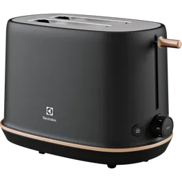 RESIGILAT ! Prajitor de paine Electrolux E7T1-6BP negru, suport pentru chifle, 980 W, functie dezghetare