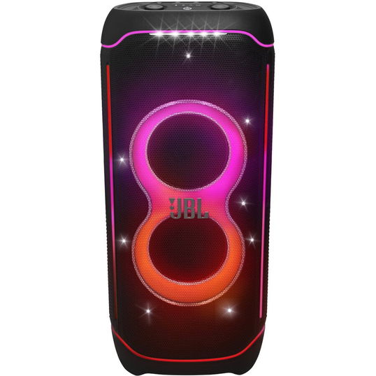 Sistem audio JBL Partybox Ultimate, 1100 W, Original Pro Sound, Dolby Atmos, Wi-Fi, Bluetooth, Airplay, Chromecast, IPx4, PartyPad, Negru