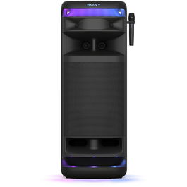 Sistem audio Sony ULT TOWER 10, Bluetooth, ULT Power Sound, Ultimate Deep BASS, Boxe X-Balanced, Iluminare LED 360, Funcții de petrecere, Microfon wireless, Negru