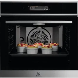RESIGILAT ! Cuptor electric Sous Vide Electrolux EOA9S31CX, CookView900, WiFi, Google Assistant, A++ 70 l