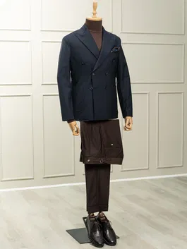 Tinuta Revelion Barbati Smart Casual Brown Bman0378