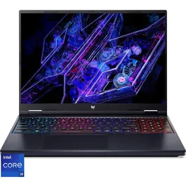 Laptop Gaming Acer Predator Helios Neo 16 PHN16-72-95N8 cu procesor Intel® Core™ i9-14900HX pana la 5.8 GHz, 16, WUXGA, IPS, 180Hz, 32GB DDR5 RAM, 1TB SSD, NVIDIA® GeForce RTX™ 4060 8GB GDDR6, No OS, Abyssal Black