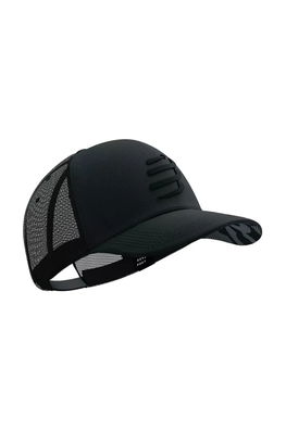 Compressport șapcă Trucker Cap Culoarea Negru, Cu Imprimeu, XHWU4190