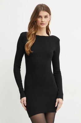 La Mania Rochie LOREY Culoarea Negru, Mini, Mulata, LOREY