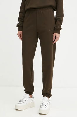 La Mania Pantaloni De Trening RICO Culoarea Maro, Neted, RICO