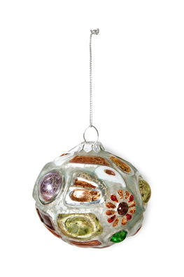 Hkliving Glob De Colecție Pentru Pomul De Crăciun Jewels Round