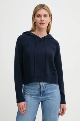 FROM FUTURE Pulover De Casmir Culoarea Albastru Marin, Light, WPH02130