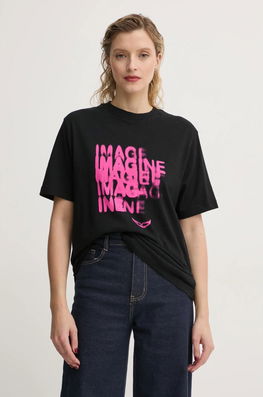 ZADIG&VOLTAIRE Tricou Din Bumbac Femei, Culoarea Negru, JWTS01666