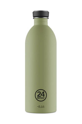 24bottles Sticla Urban Bottle 1000 Ml Stone Sage Culoarea Verde, Urban.1lt.StoneSage