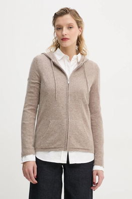 FROM FUTURE Cardigan Din Casmir Culoarea Bej, Light, WPH00007