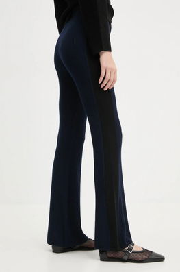 FROM FUTURE Pantaloni De Trening De Lână Culoarea Bleumarin, Uni, WPA02243