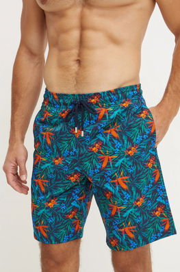 Vilebrequin Pantaloni Scurti De Baie OKORISE Culoarea Albastru Marin, OKIBF106