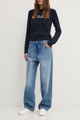 Hugo Blue Jeansi Femei High Waist, 50523793