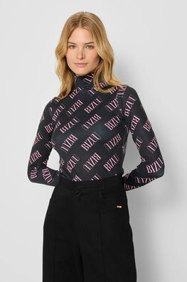 Bizuu Bluza OWAKA Femei, Culoarea Negru, Modelator, OWAKA_NARO_AW24