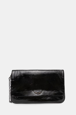 ZADIG&VOLTAIRE Poseta De Piele Culoarea Negru, LWBA02530